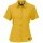 Maul hiking blouse short sleeve Halserspitze II outdoor check pattern yellow women