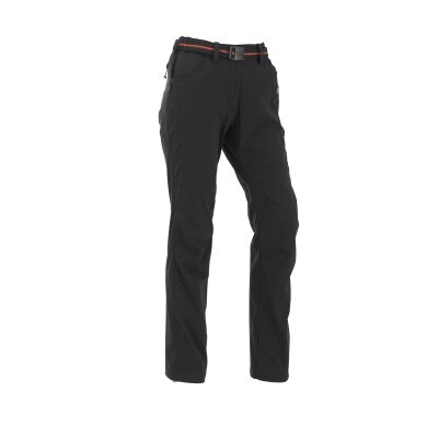 Maul Trekking Pants Rennsteig II elastic UV protection long black Women