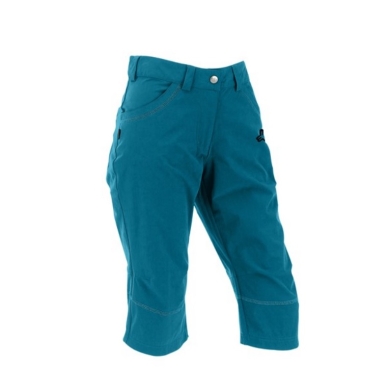 Maul Capri Pants Rennes (elastic, breathable) petrol Women