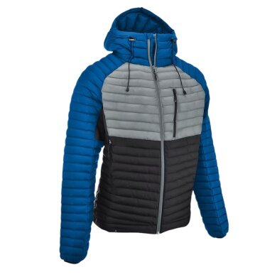 Maul functional jacket Kaunertal REC (breathable, thermal insulation, water-repellent) blue/grey/black men's