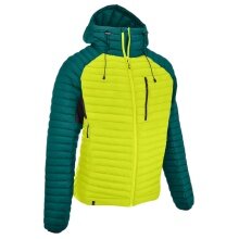 Maul Functional Jacket Kaunertal REC (breathable, thermal insulation, water-repellent) lime/petrol blue men's