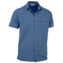 Maul Short Sleeve Shirt Cordoba 4XT (Chest Pocket, Breathable, Comfortable Fit) Blue Men