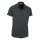 Maul Short Sleeve Shirt Lechnerkopf (Chest Pocket, Quick-drying, Sporty Cut) Dark Grey Men