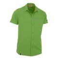 Maul Short Sleeve Shirt Lechnerkopf (Chest Pocket, Quick-Drying, Sporty Cut) Green Men