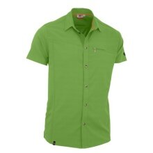 Maul Short Sleeve Shirt Lechnerkopf (Chest Pocket, Quick-Drying, Sporty Cut) Green Men