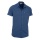 Maul Short Sleeve Shirt Lechnerkopf (Chest Pocket, Quick-Drying, Sporty Cut) Dark Blue Men