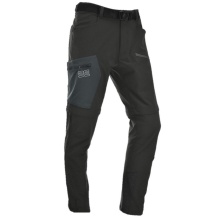 Maul Hiking-Trekking Pants Eiger Ultra T-Zipp-Off (long pants and Bermudas in one) black/grey Men