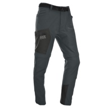 Maul Hiking-Trekking Pants Eiger Ultra T-Zipp-Off (long pants and Bermudas in one) dark grey Men