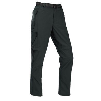 Maul Hiking-Trekking Pants Quebec XT T-Zipp-Off (long pants and Bermudas in one) black Men