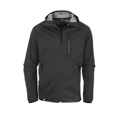 Maul Softshell Jacket Achenkopf 3LT 2023 (breathable, windproof and waterproof) caviar black Men