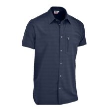 Maul Wander Shirt Irschenberg XT Short Sleeve (with Chest Pocket) Dark Blue Men's