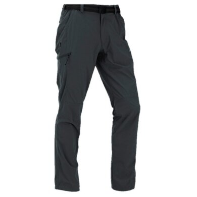 Maul Hiking Trousers Greenstone XT (elastic, durable, breathable) long black Men