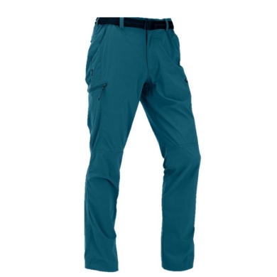 Maul Hiking Trousers Greenstone XT (elastic, durable, breathable) long petrol blue Men