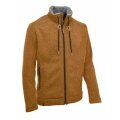 Maul Knitted Fleece Jacket Lichtenau (thermal insulation, breathable) orange/brown Men