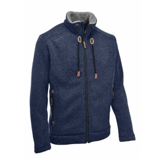 Maul Knitted Fleece Jacket Lichtenau (thermal insulation, breathable) indigo blue Men