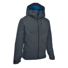 Maul Trekking Hiking Jacket Terrak MTX 10.0 Megatex (waterproof, windproof, breathable) dark grey/blue men's