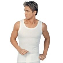 Medima Underwear Sleeveless Undershirt (Angora and Wool) White Men (Size M-L)