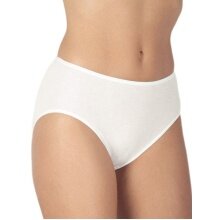 Medima Underwear High-Waisted Briefs (Angora and Silk) White Ladies (Size XL-XXL)