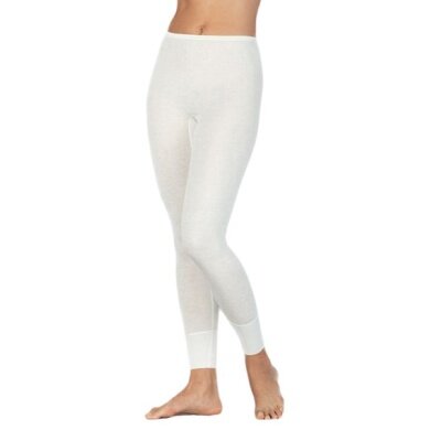 Medima Underwear Base Layer Trousers Plus Silk (Angora and Silk) White Ladies (Size XL)