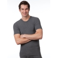 Medima Underwear T-shirt (Angora and Wool) short sleeve grey Men (Size M-L)