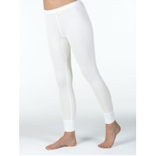 Medima Underwear Long Under Trousers (Cashmere and Silk) White Ladies (Size XL)