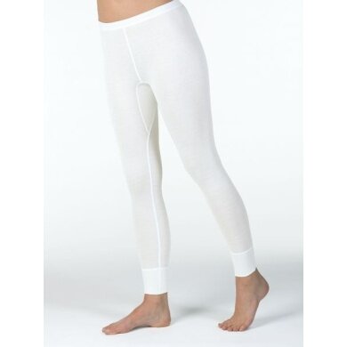 Medima Underwear Long Under Trousers (Cashmere and Silk) White Ladies (Size XL)