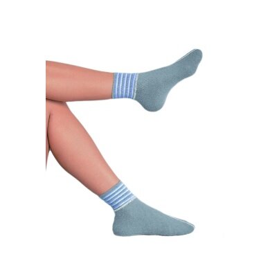 Medima Thermal Bed Socks grey Women - 1 Pair