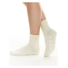 Medima Thermal Socks with Non-Slip Stopper White Ladies - 1 Pair