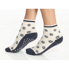 Medima Day Sock Überdinger (Wool, Star Design) white/denim blue Women - 1 Pair