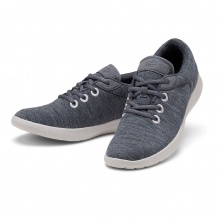 Merinos Sneaker Lace Up Merino Wool Grey Women