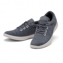 Merinos Sneaker Lace Up Merino Wool Grey Men