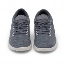 Merinos Sneaker Lace Up Merino Wool Grey Men