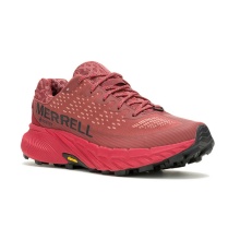 Merrell Trail Running Shoes Agility Peak 5 GTX (waterproof, Rock Plate) red/pink men's