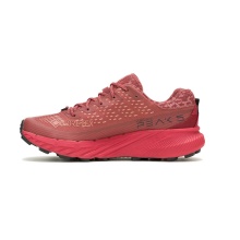 Merrell Trail Running Shoes Agility Peak 5 GTX (waterproof, Rock Plate) red/pink men's