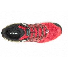 Merrell Trail Running Shoes Nova 3 (Rock Plate, breathable) red Men