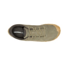 Merrell Minimal Running Shoes Vapor Glove 6 Leather Olive Green Men