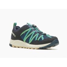 Merrell Trail Running Shoes Wildwood Aerosport Navy Blue Men