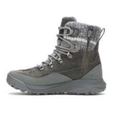 Merrel Winter Hiking Boots Siren 4 Thermo Mid Zip WP (Full Grain Leather, Waterproof) Charcoal Grey Ladies