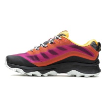 Merrell Trail Running Shoes Moab Speed GTX (waterproof) fuchsia Women