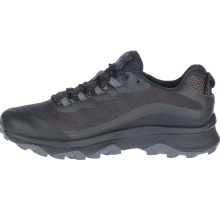 Merrell Trail Running Shoes Moab Speed GTX (waterproof) black/asphalt grey Men