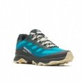 Merrell Trail Running Shoes Moab Speed GTX (waterproof) blue/black Men