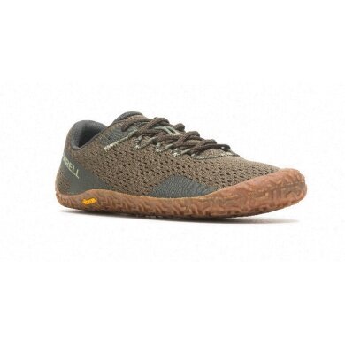 Merrell Minimal Running Shoes Vapor Glove 6 olive green Men