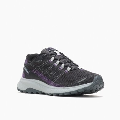 Merrell Trail Running Shoes Fly Strike GTX (waterproof) black/purple ladies