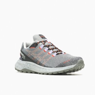 Merrell Trail Running Shoes Fly Strike GTX (waterproof) charcoal grey/lunar ladies