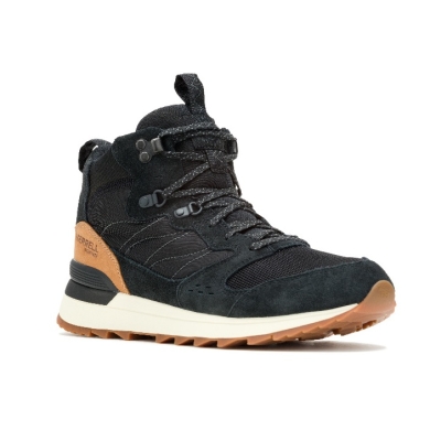 Merrell Sneaker Alpine 83 SNKR Recraft Mid WP (waterproof, suede/mesh) black men's