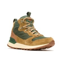 Merrell Sneaker Alpine 83 SNKR Recraft Mid WP (waterproof, suede/mesh) durumbraun/multicoloured men's