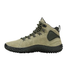 Merrell Sneaker Wrapt Mid (Minimal Running Shoes, Leather) olive green/black Men's