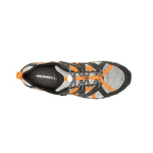 Merrell Trail Running Shoes Waterpro Maipo 2 (Synthetic/Mesh, water-repellent) black/orange men's