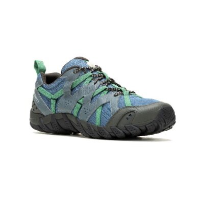 Merrell Trail Running Shoes Waterpro Maipo 2 (Synthetic/Mesh, water-repellent) steel blue men's