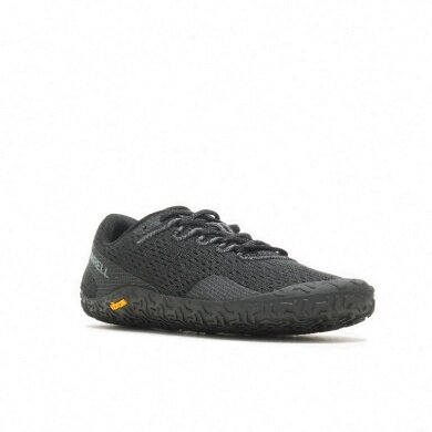 Merrell Minimal Running Shoes Vapor Glove 6 Black Ladies